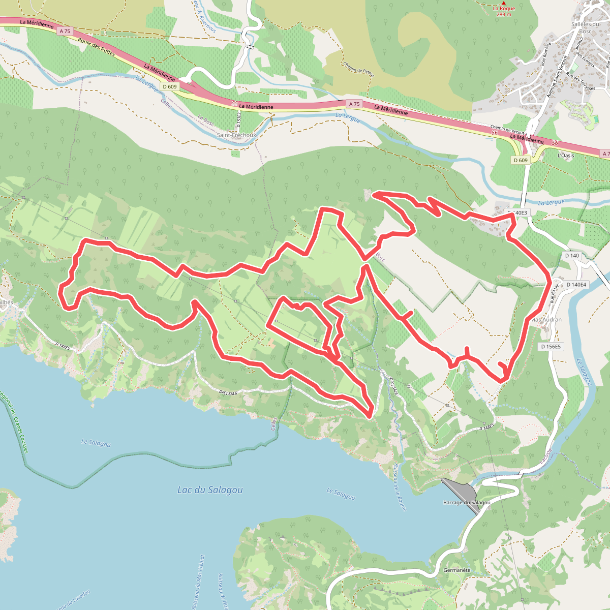 Circuit des Capitelles du Salagou