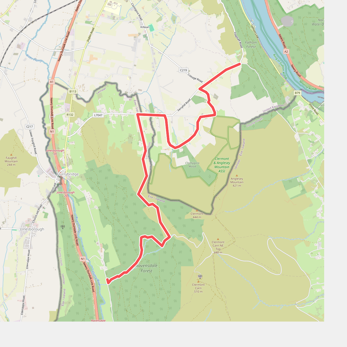 Ring of Gullion Way - Section 2