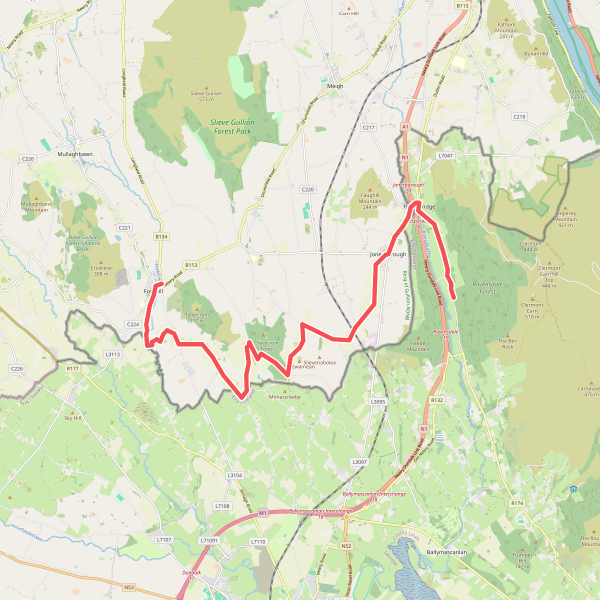 Ring of Gullion Way - Section 3