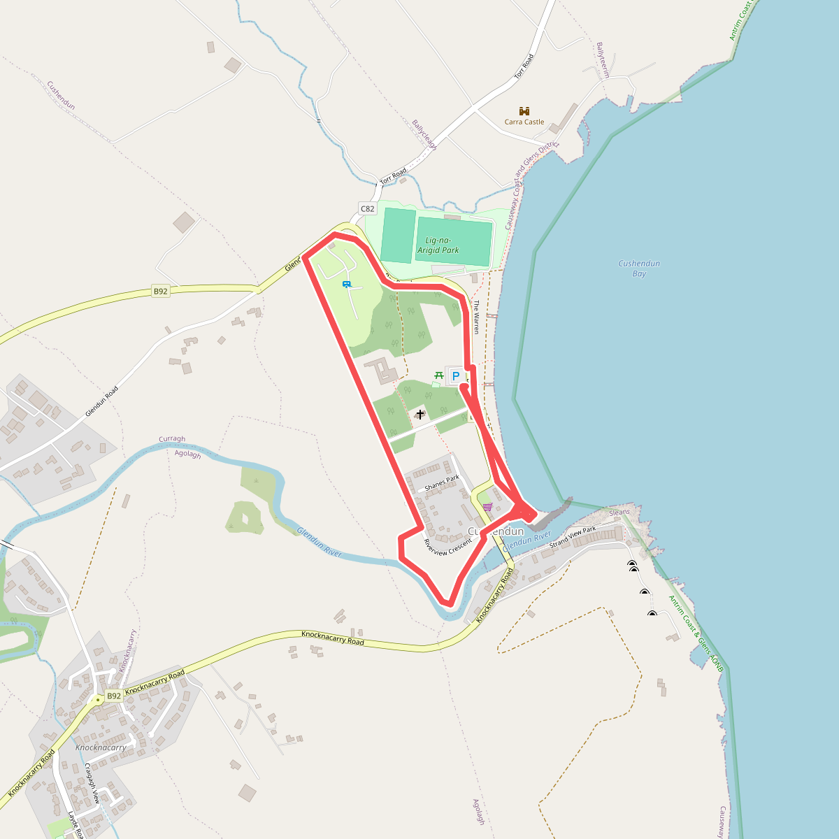 Cushendun Village Circular Trail, Cushendun