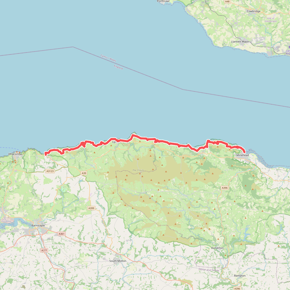 King Charles III England Coast Path: Minehead to Combe Martin