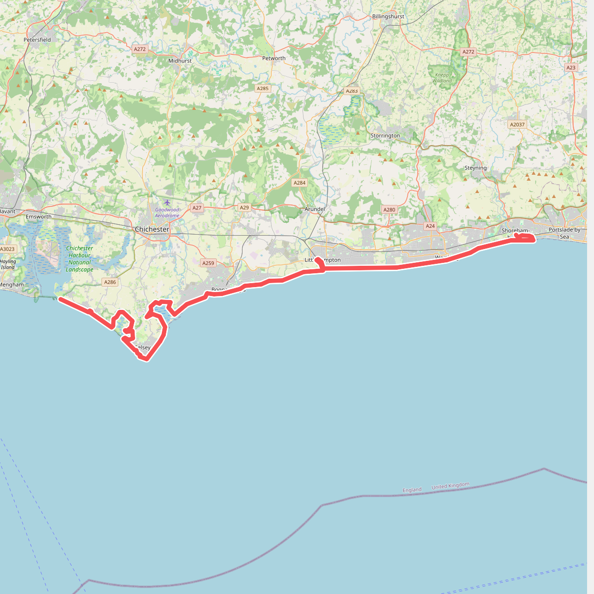 King Charles III England Coast Path: East Head to Shoreham