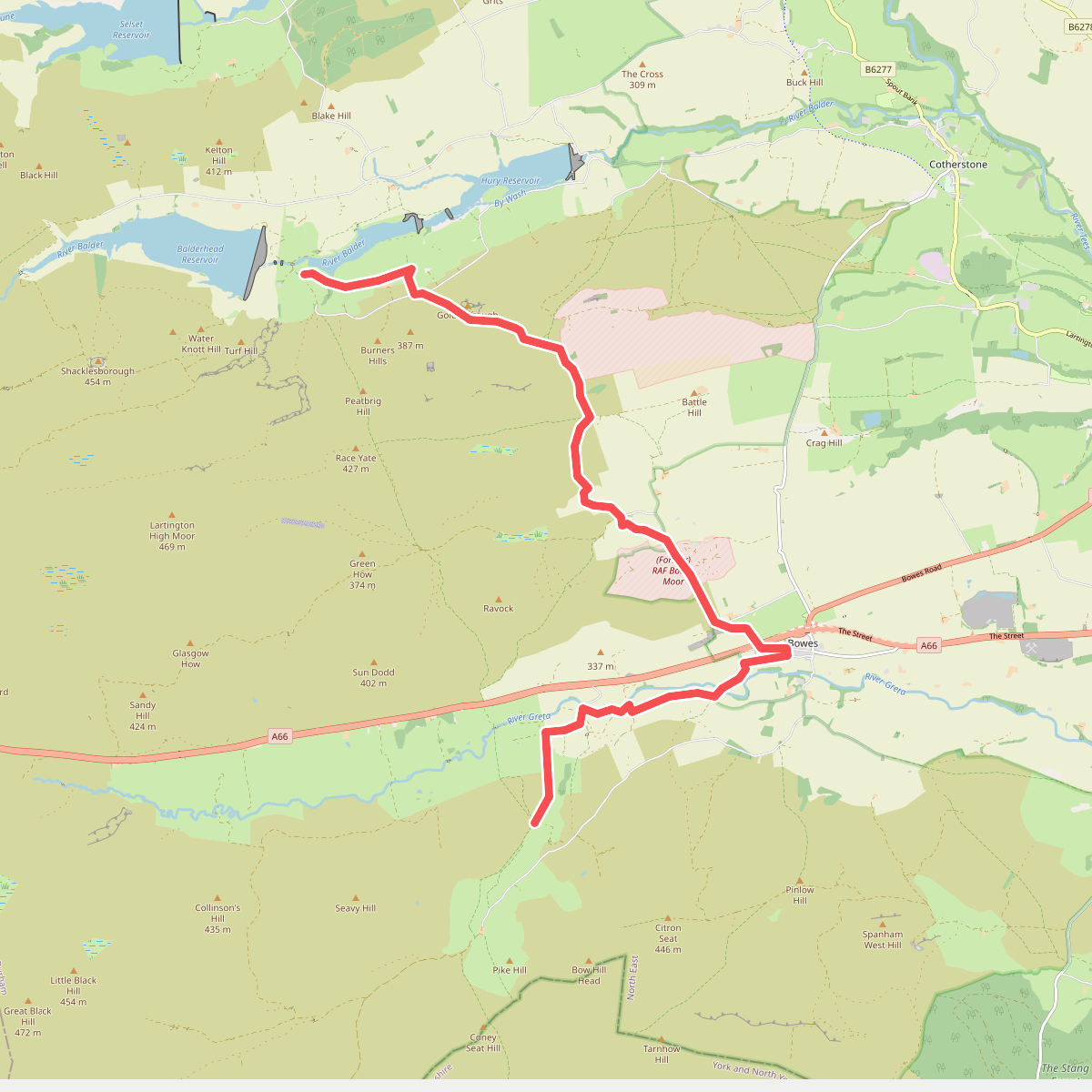 Pennine Way - Bowes Loop