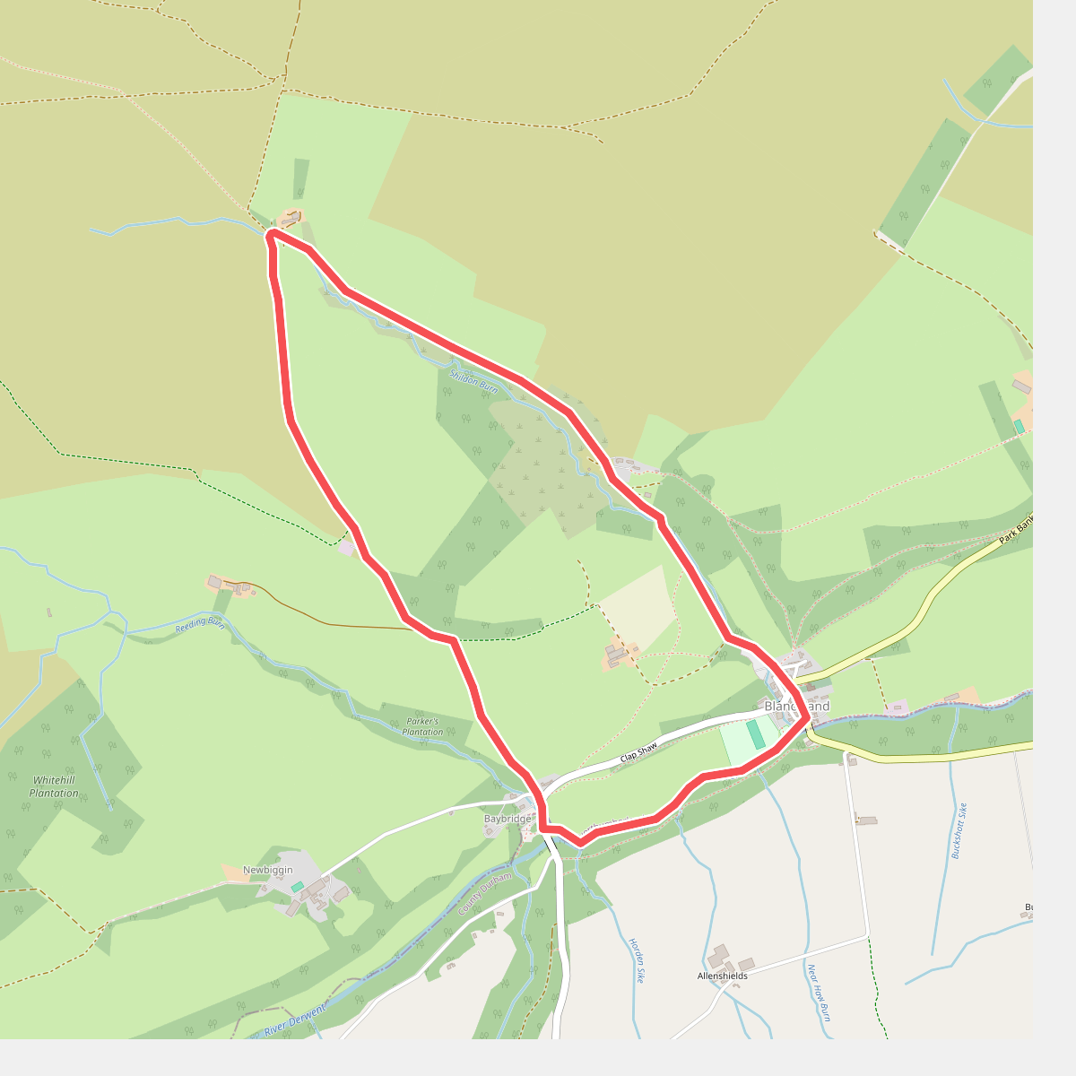Blanchland Geotrail
