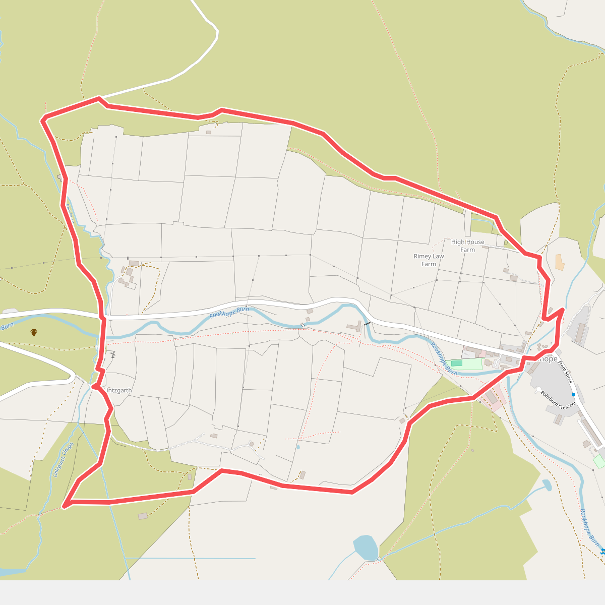 Mineral Valleys Walk: Rookhope (short)