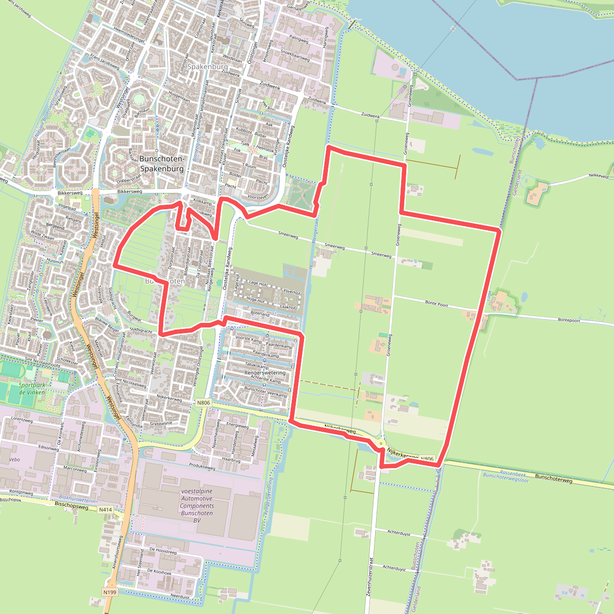 Veendijkpad Bunschoten