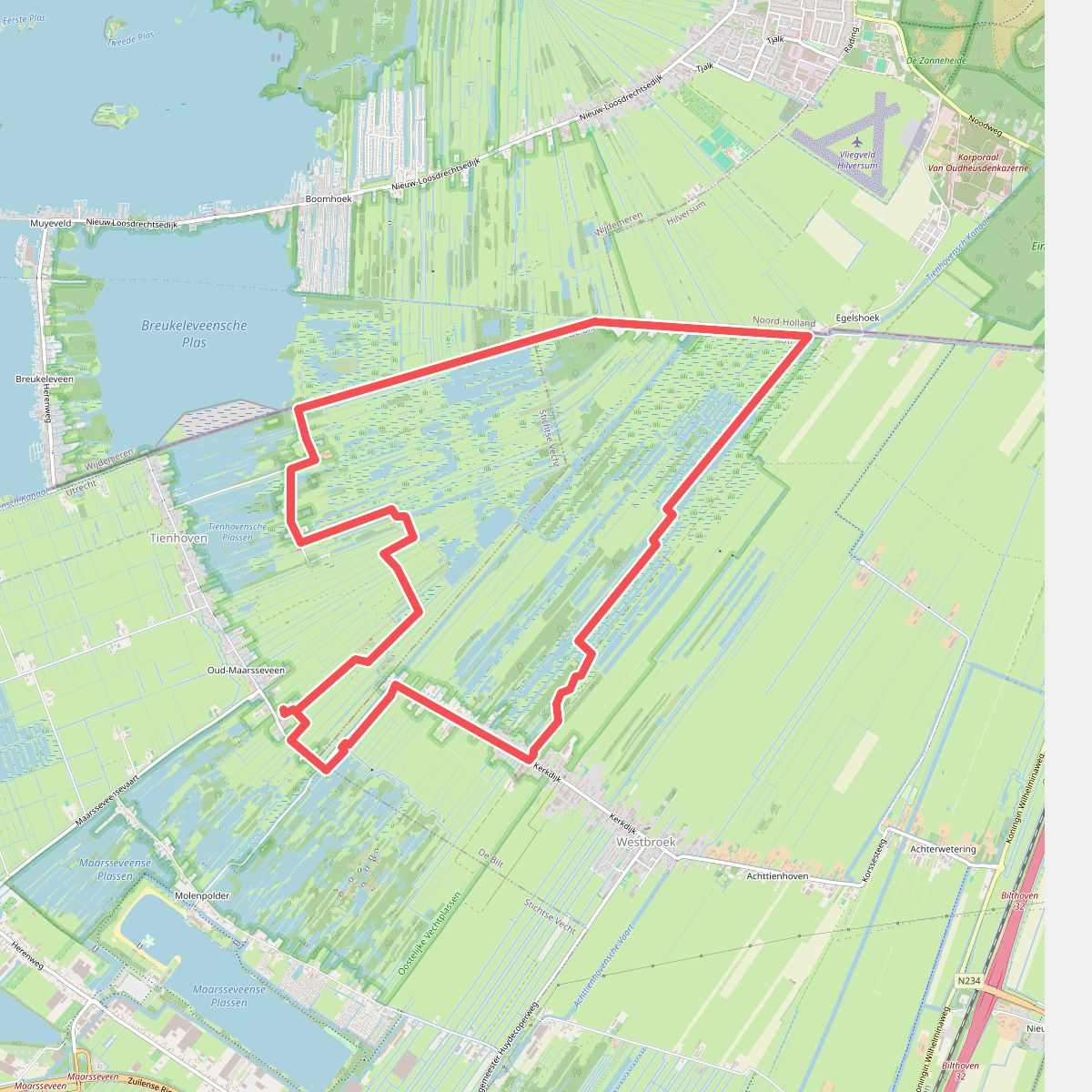 Zoddenpad Tienhoven