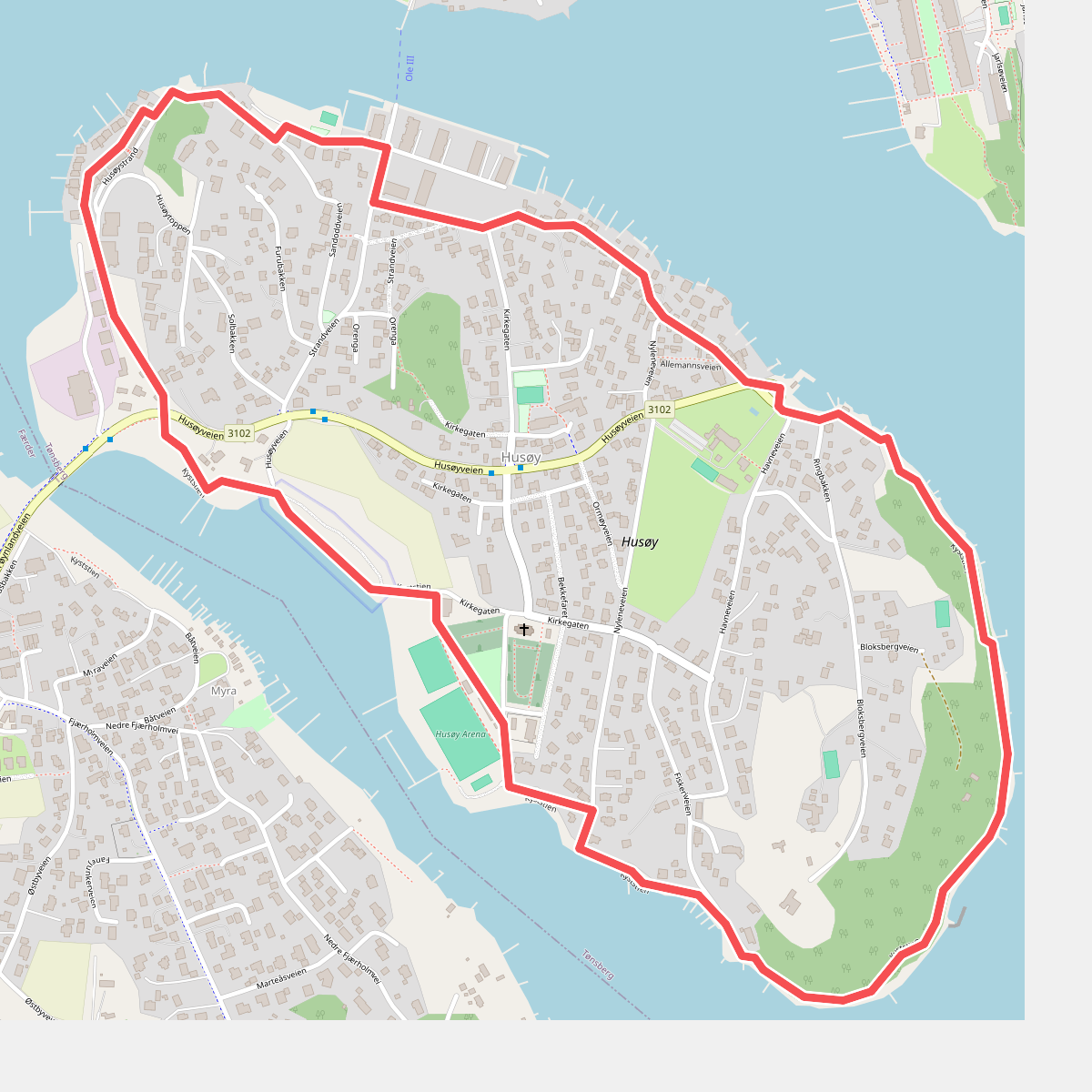 Kyststien Husøy