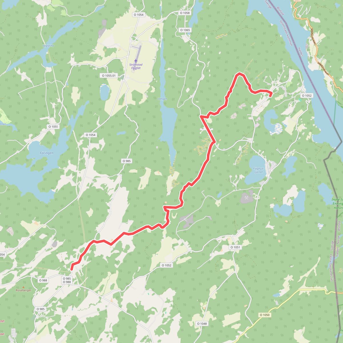 Bohusleden - Etapp 26 Krogstrand - Högstad