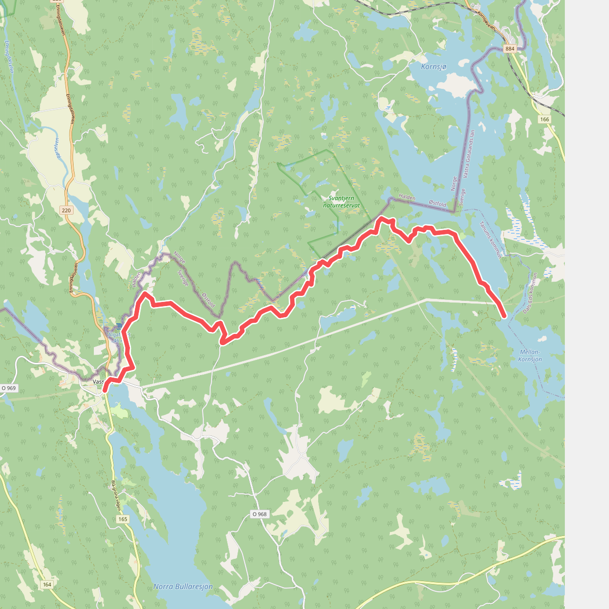 Bohusleden - Etapp 23 Nornäs - Vassbotten