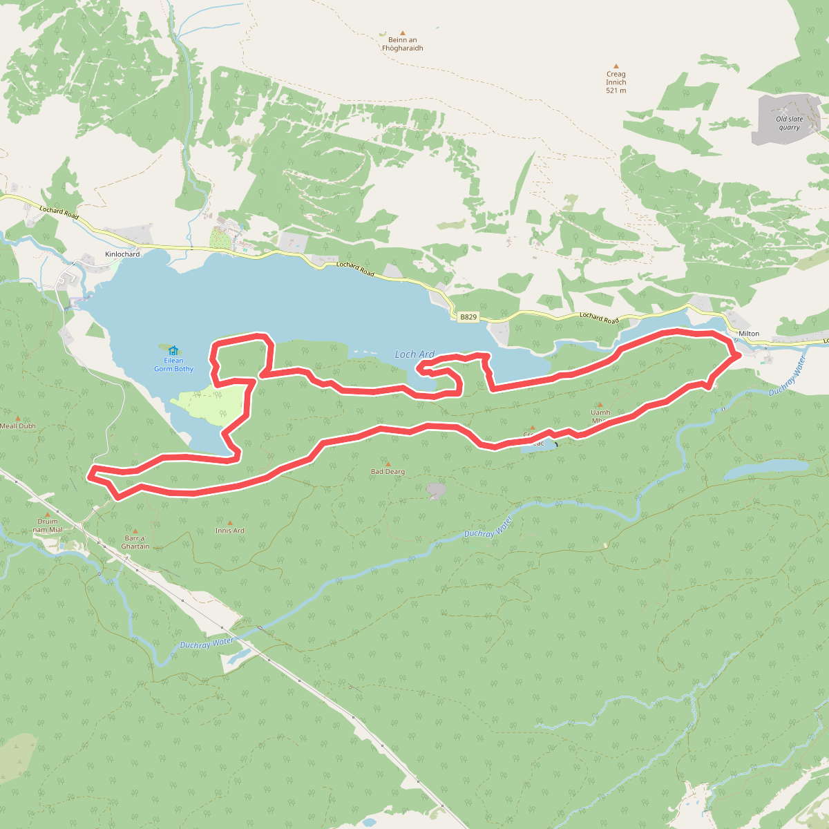 8 mile loop