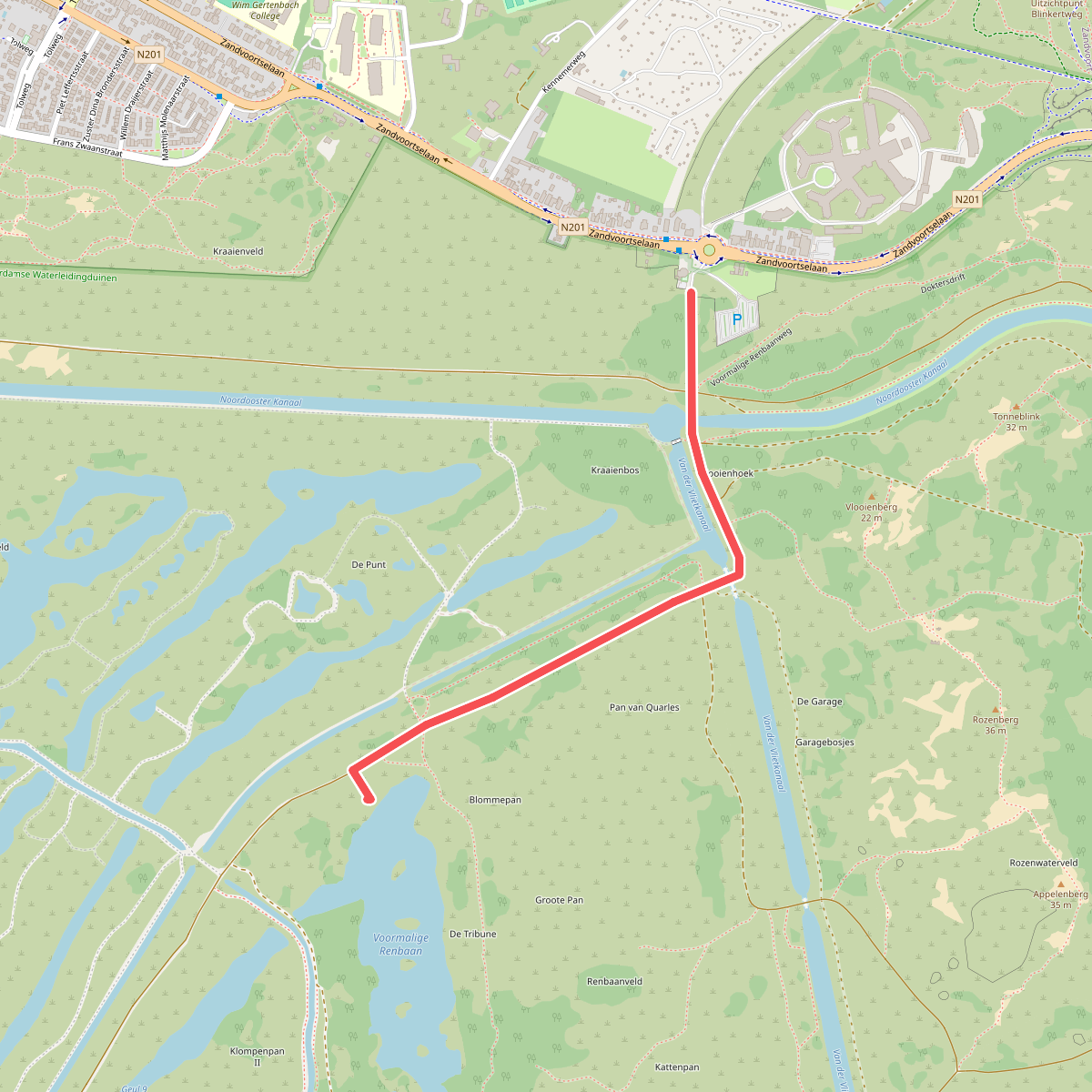 Belevingsroute Zandvoortselaan Klein