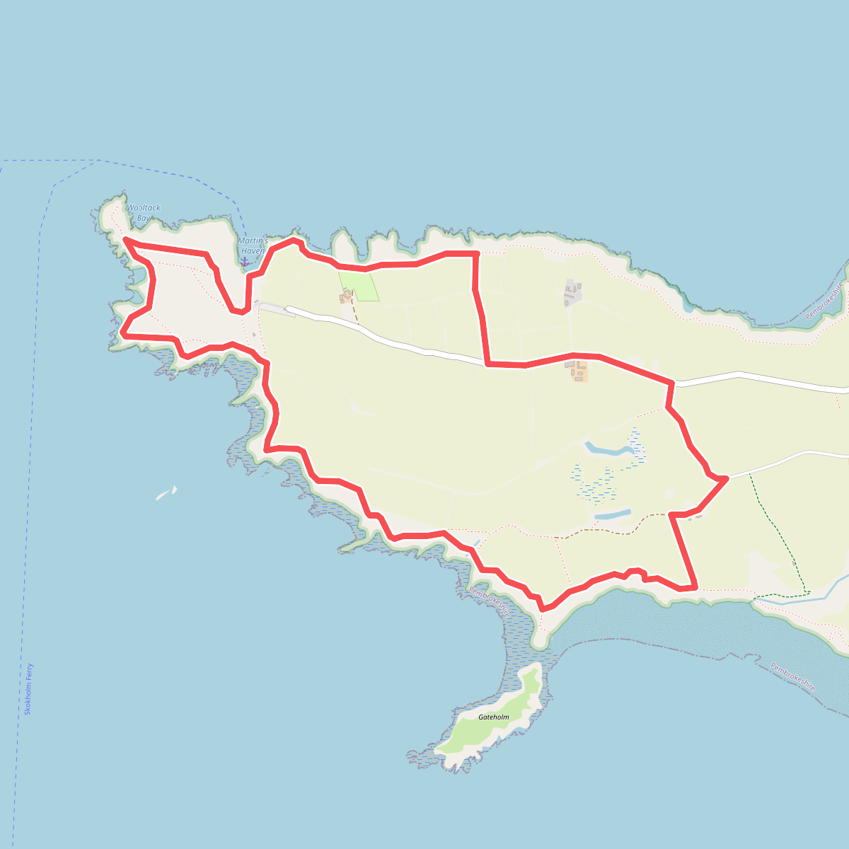 Marloes Peninsula Coastal Walk, Pembroke