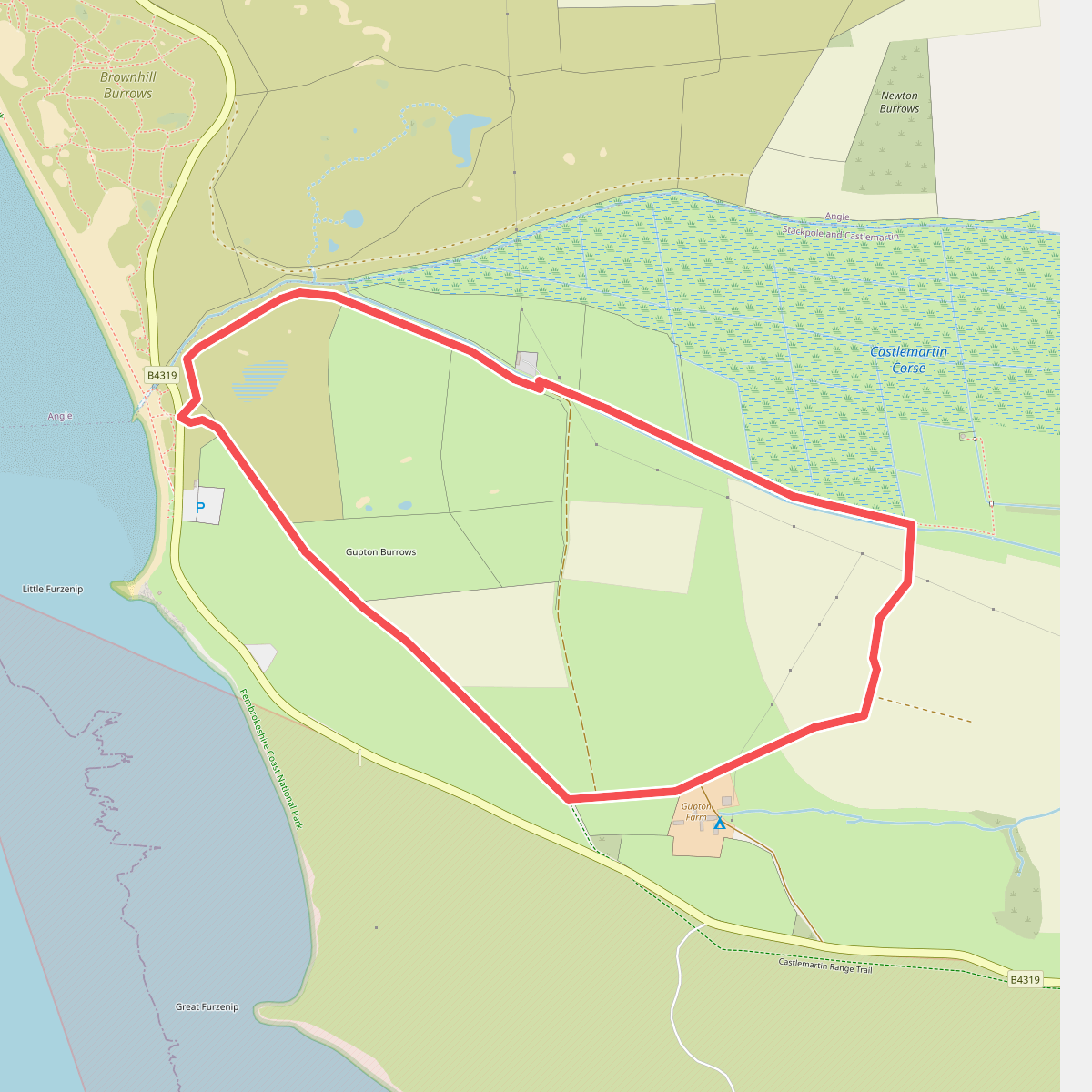Freshwater West Wildlife Walk, Stackpole