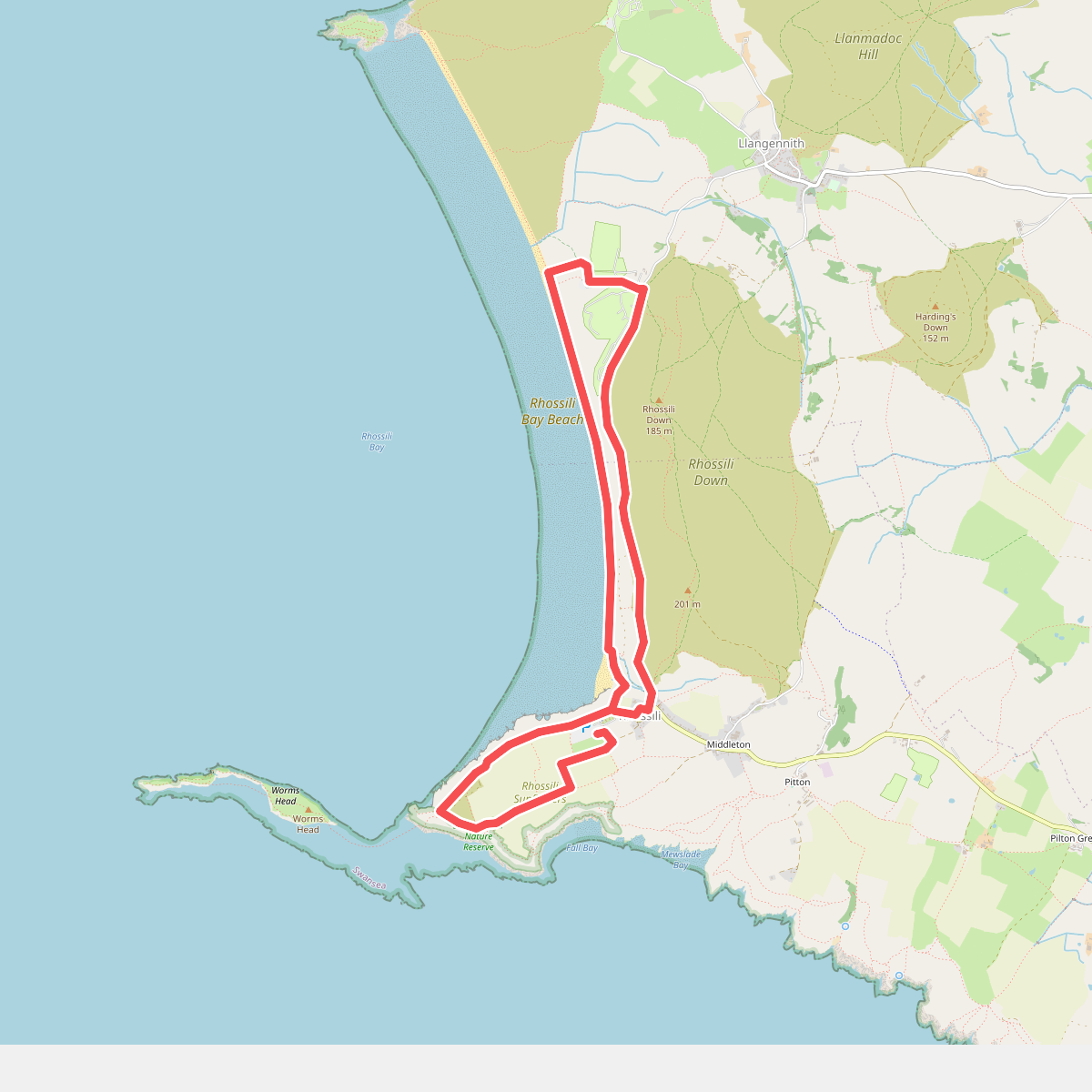 Rhossili Ranger Run, Gower
