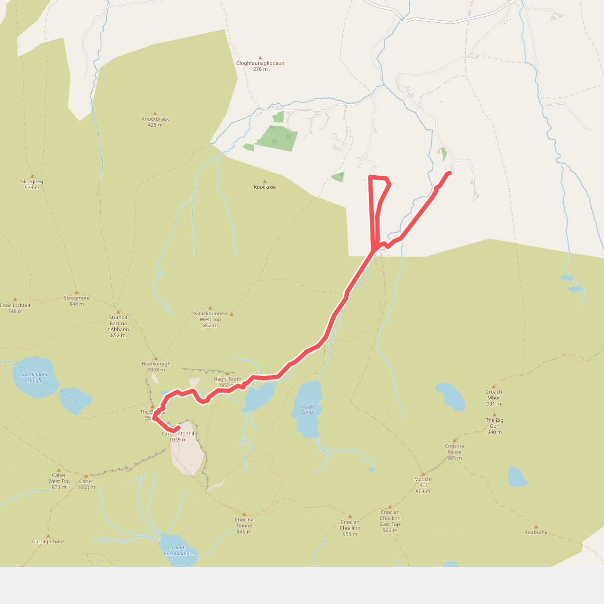 Brother O'Shea's Gully (Cummeenoughter) Route