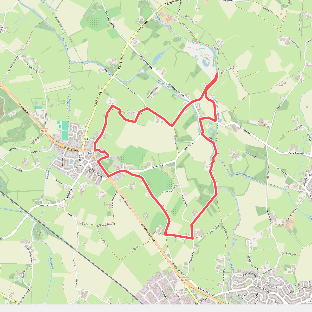 Zenderen - Rood