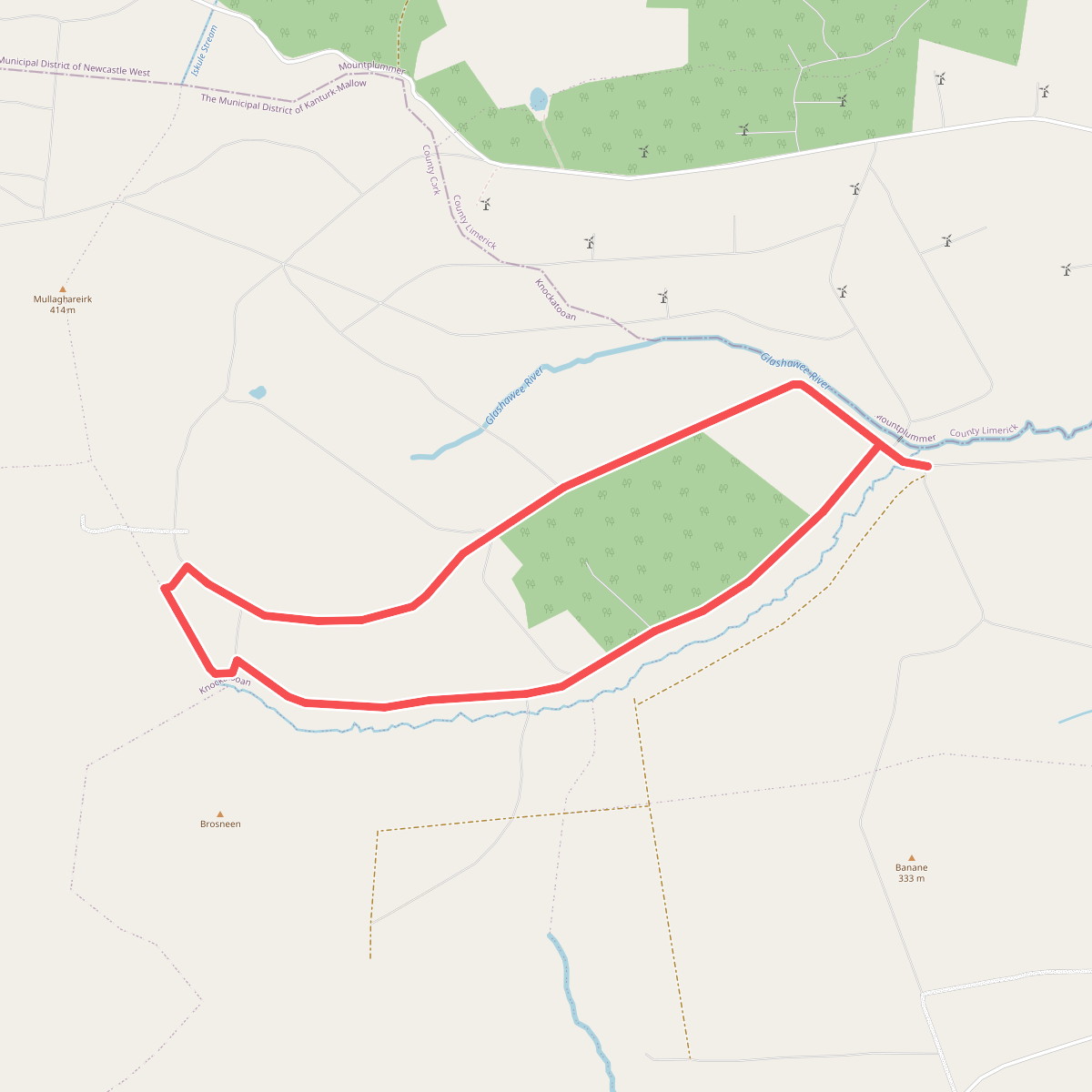 Mullaghareirk - Brosneen Loop