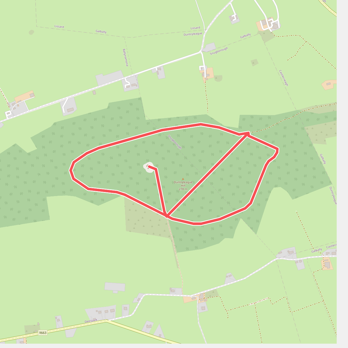 Darby's Bed Walk Loop