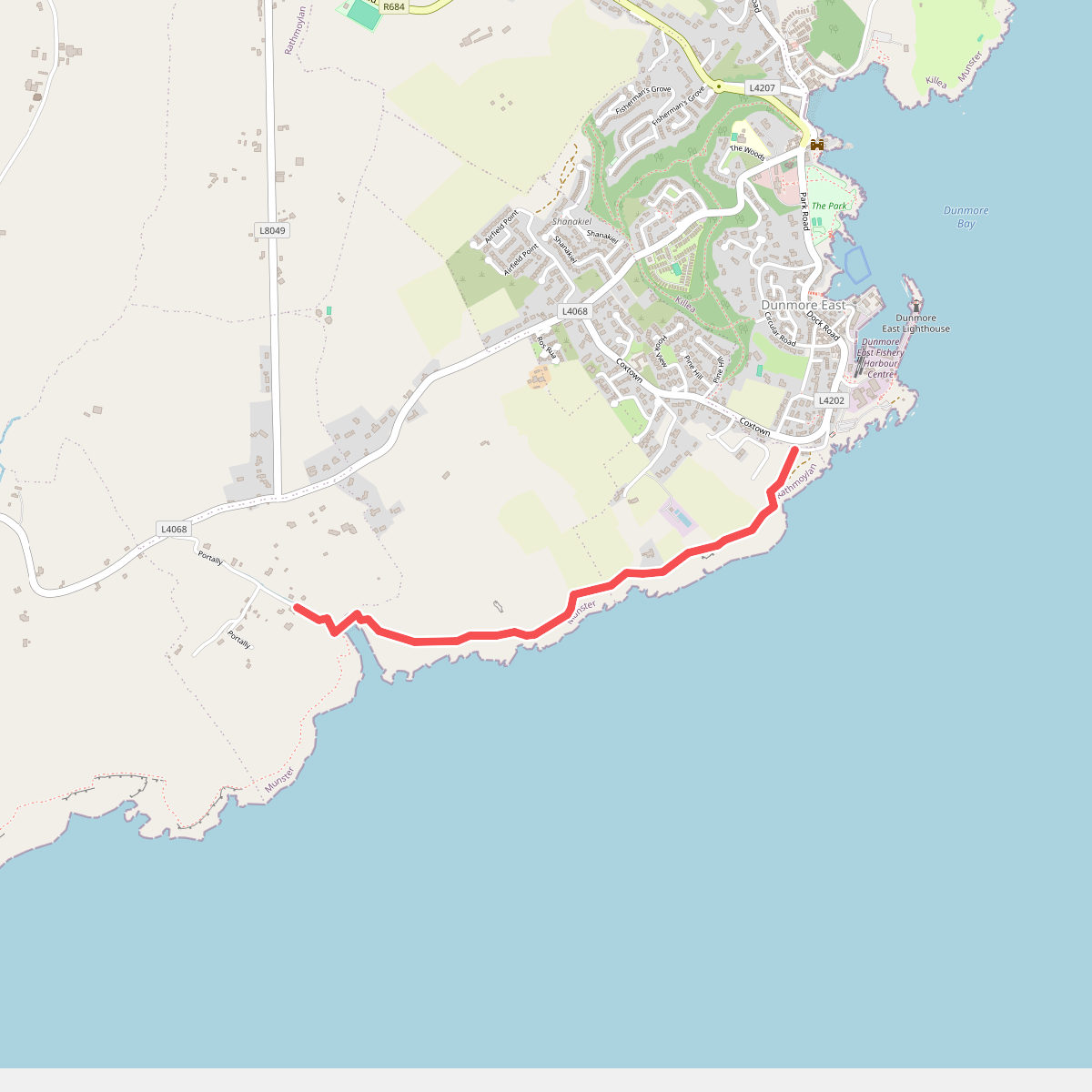 Dunmore-Portally Cliff Walk