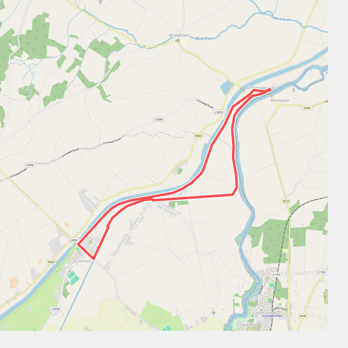 O'Briensbridge Old Barge Loop