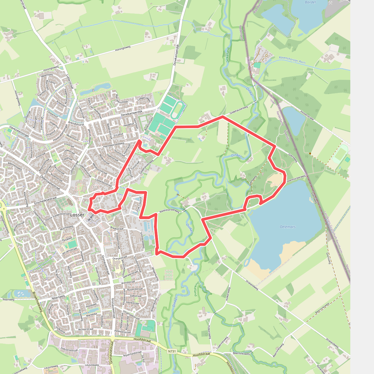 Zandbergen - Rood