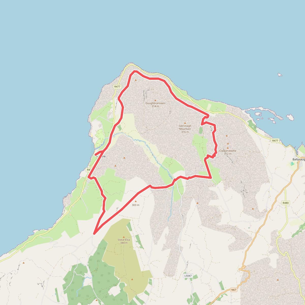 Ballyvaughan Black Head Loop