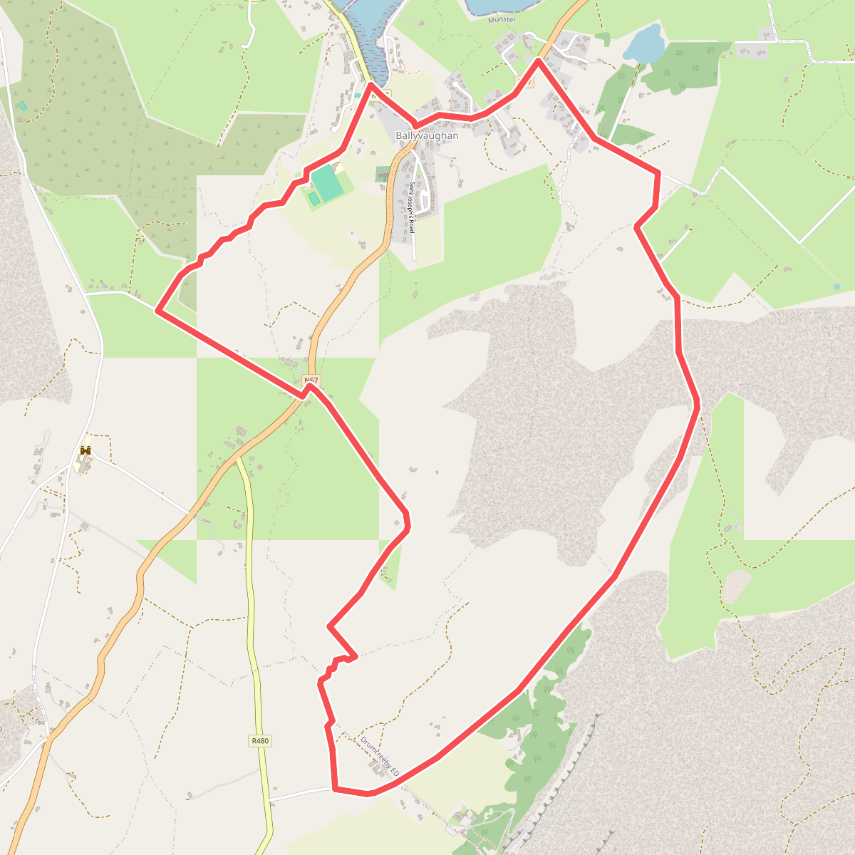 Ballyvaughan Wood loop