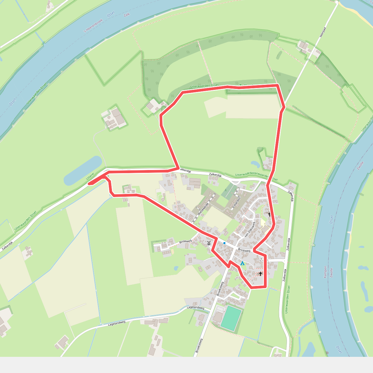 Zalk - Rood