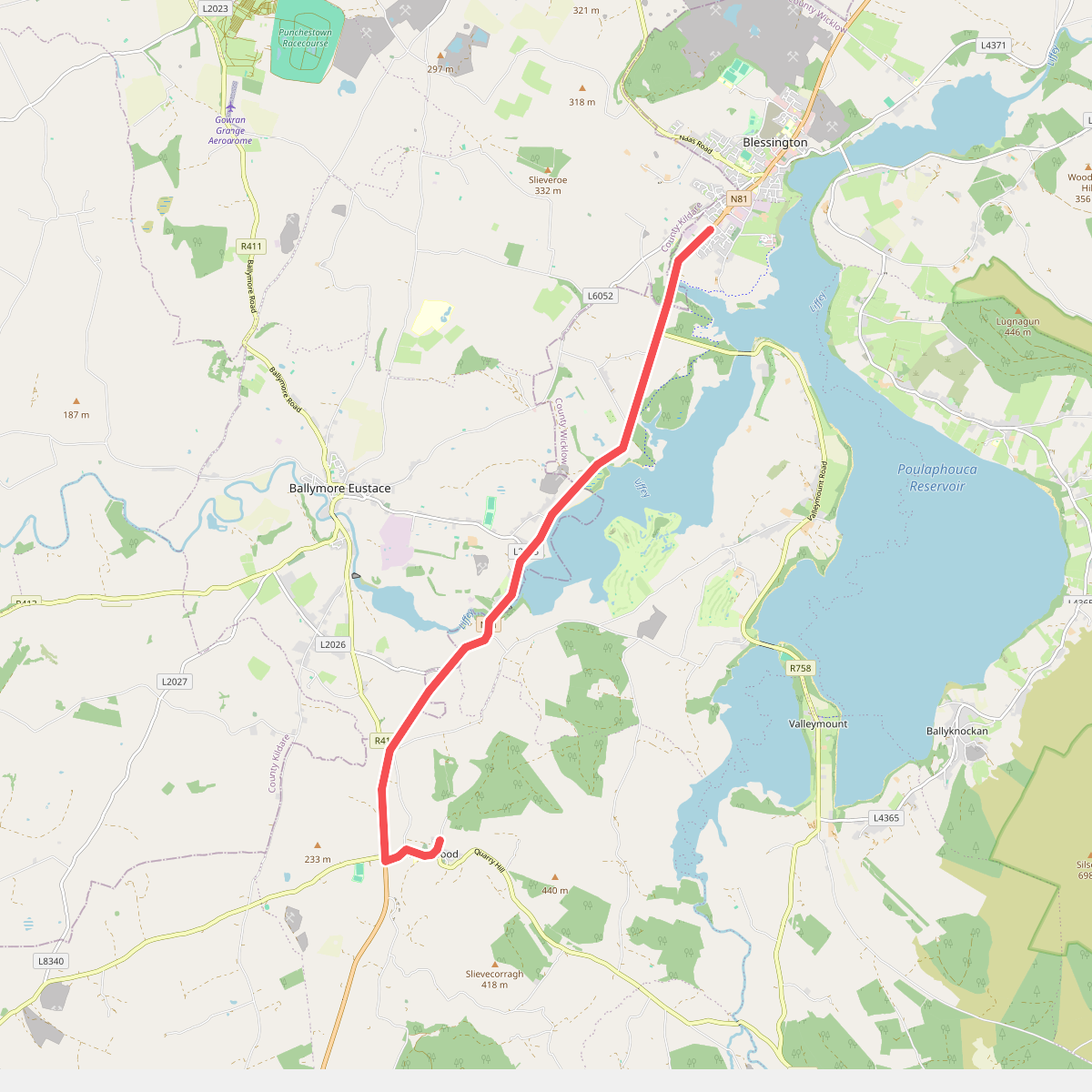 Blessington to Hollywood Village