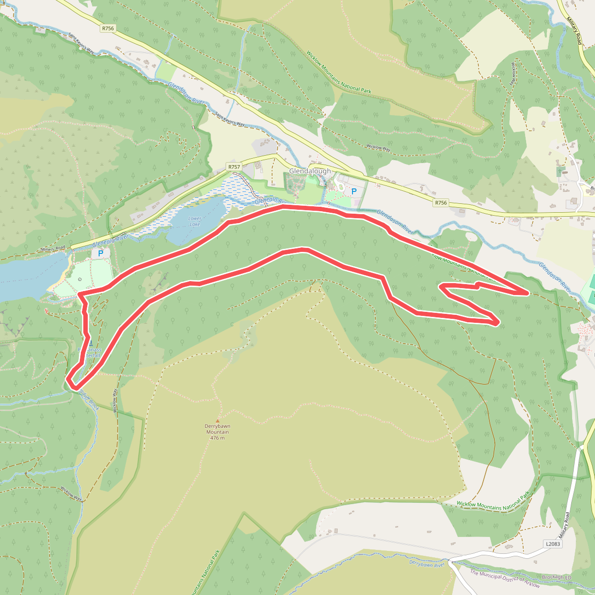 Glendalough Orange Route