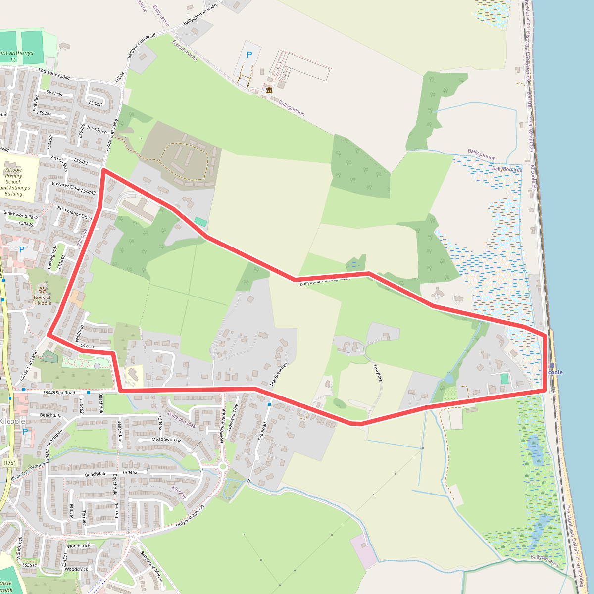 Ballydonarea Loop Walk