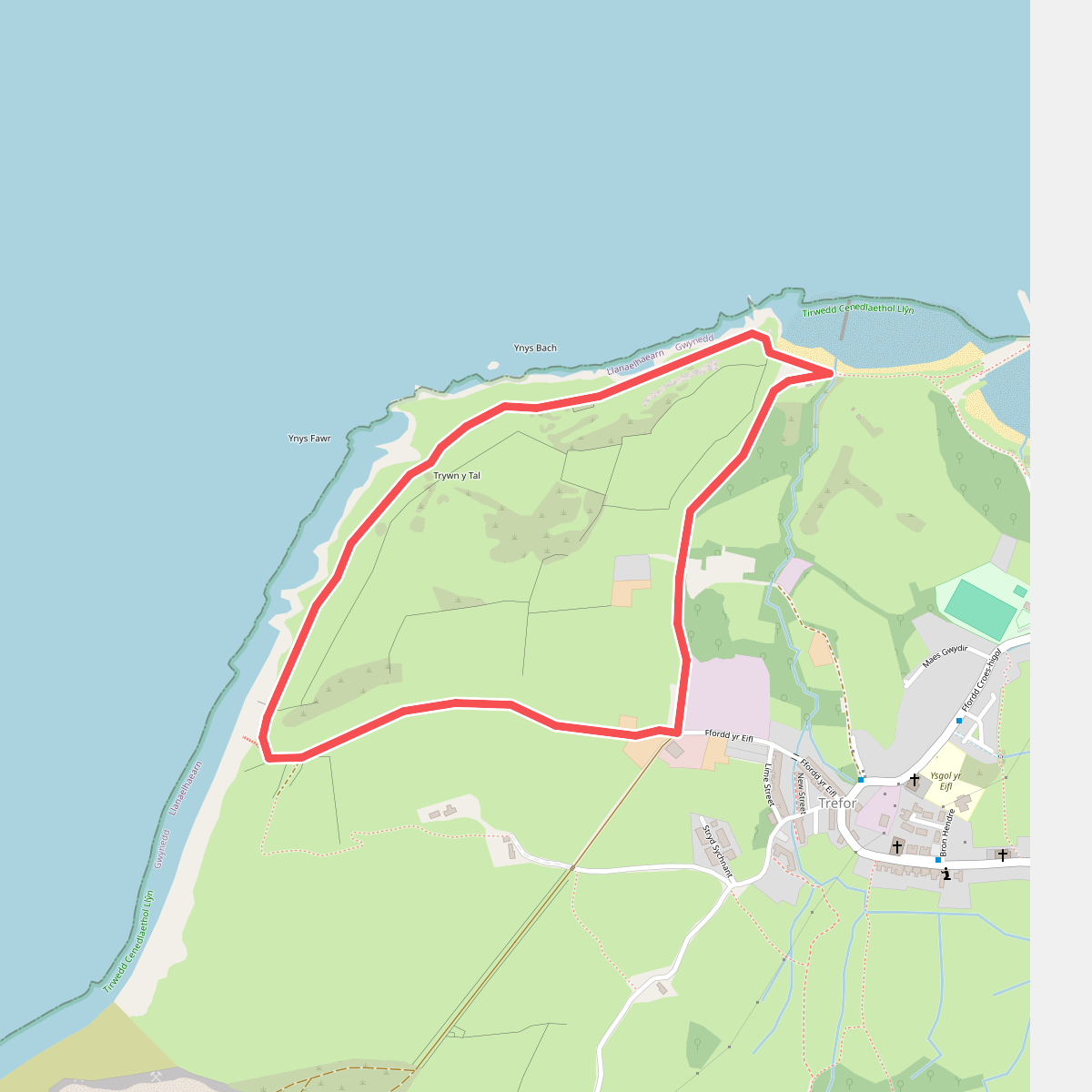 Morfa and Nant Bach Circular Walk, Llyn
