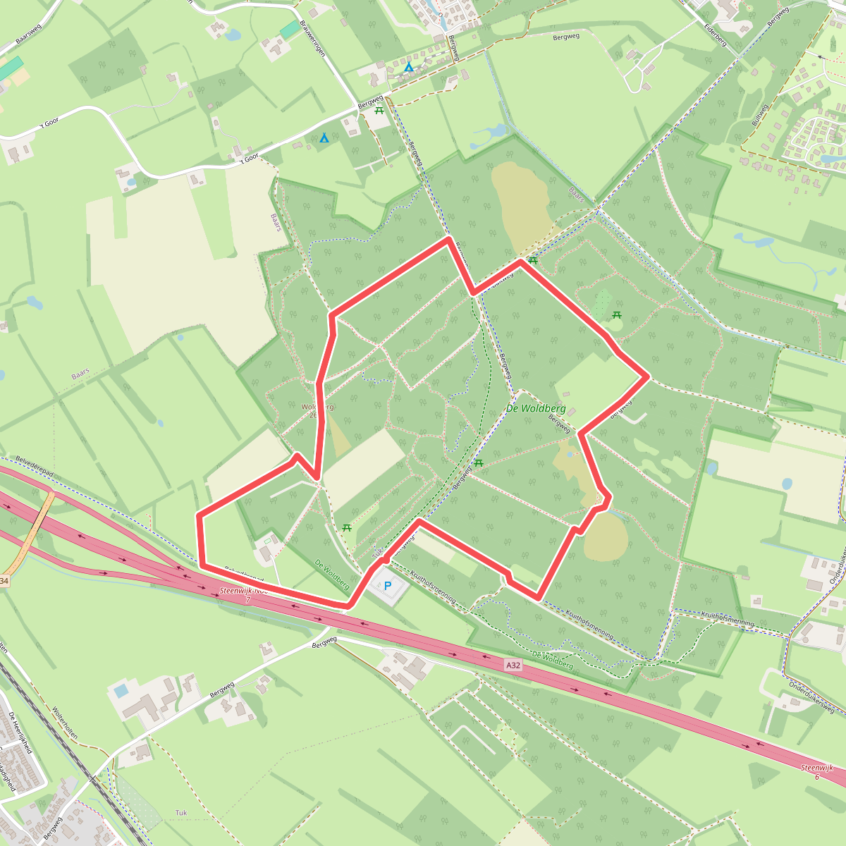 Woldberg - Geel