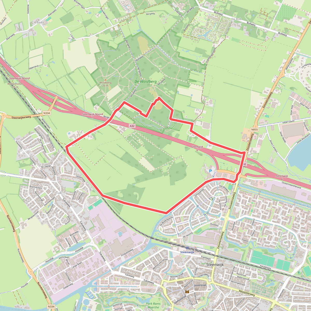 Woldberg - Groen