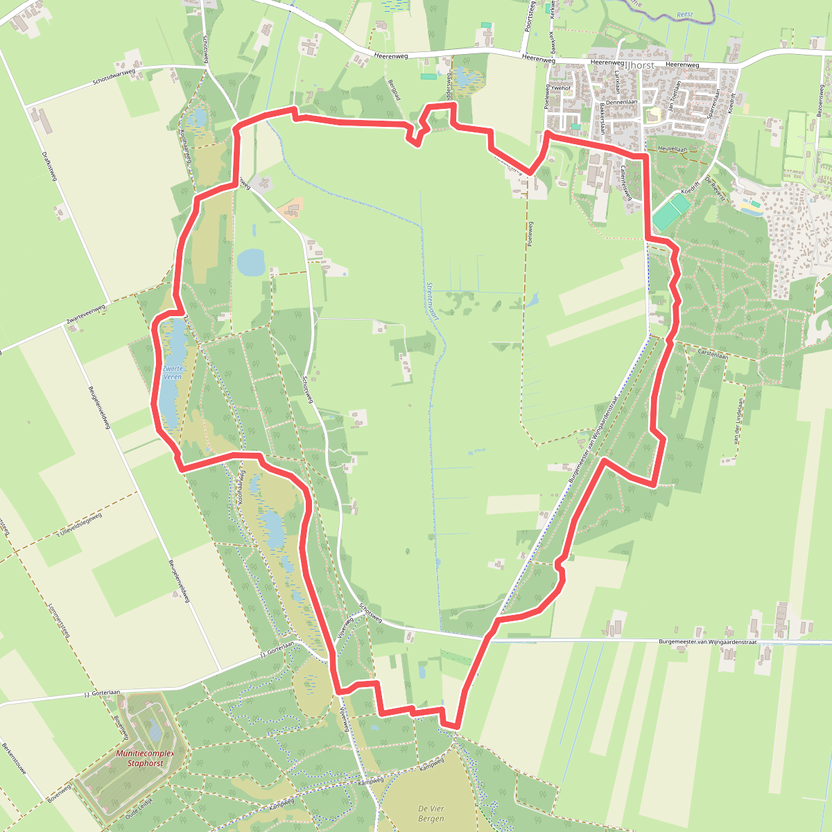 Witte Bergen - Geel