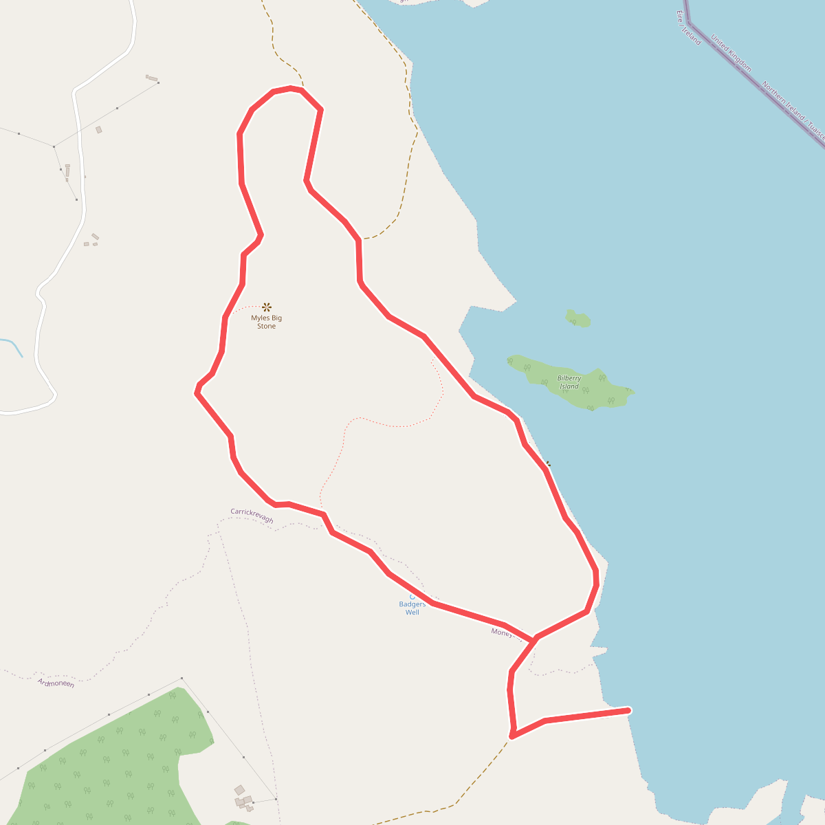 Glenfarne Cycle and Walk Loop