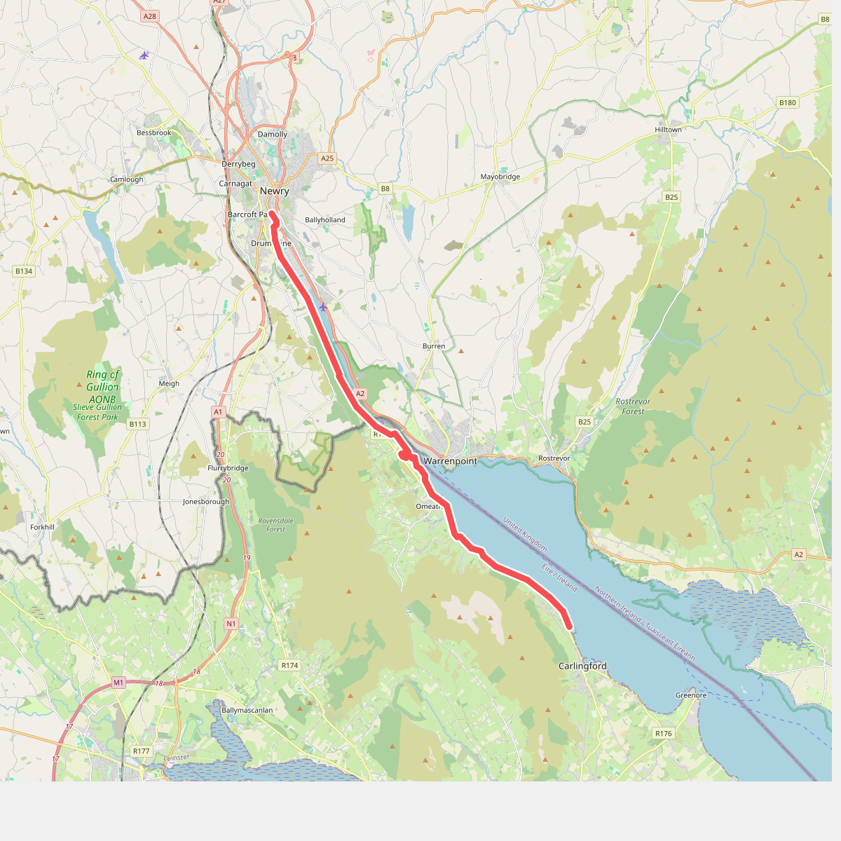 Carlingford Lough Greenway