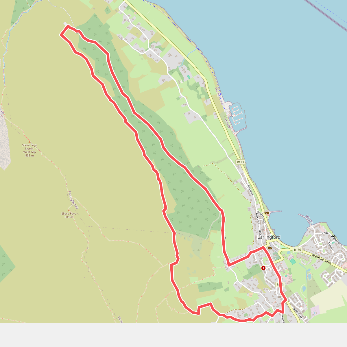Carlingford - Slieve Foye Loop