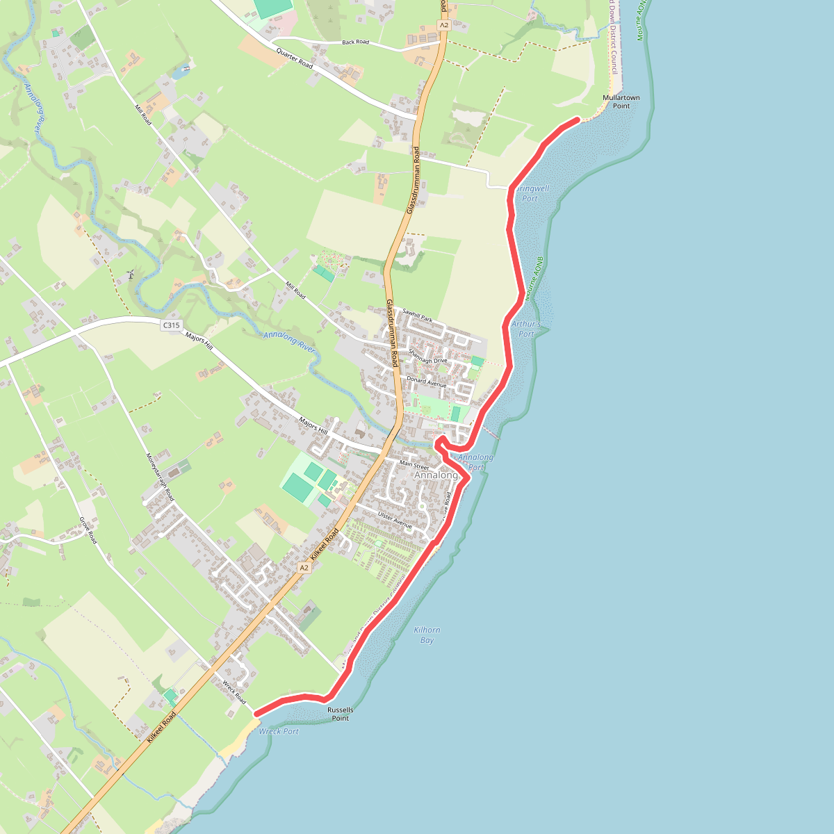 Annalong Coastal Path