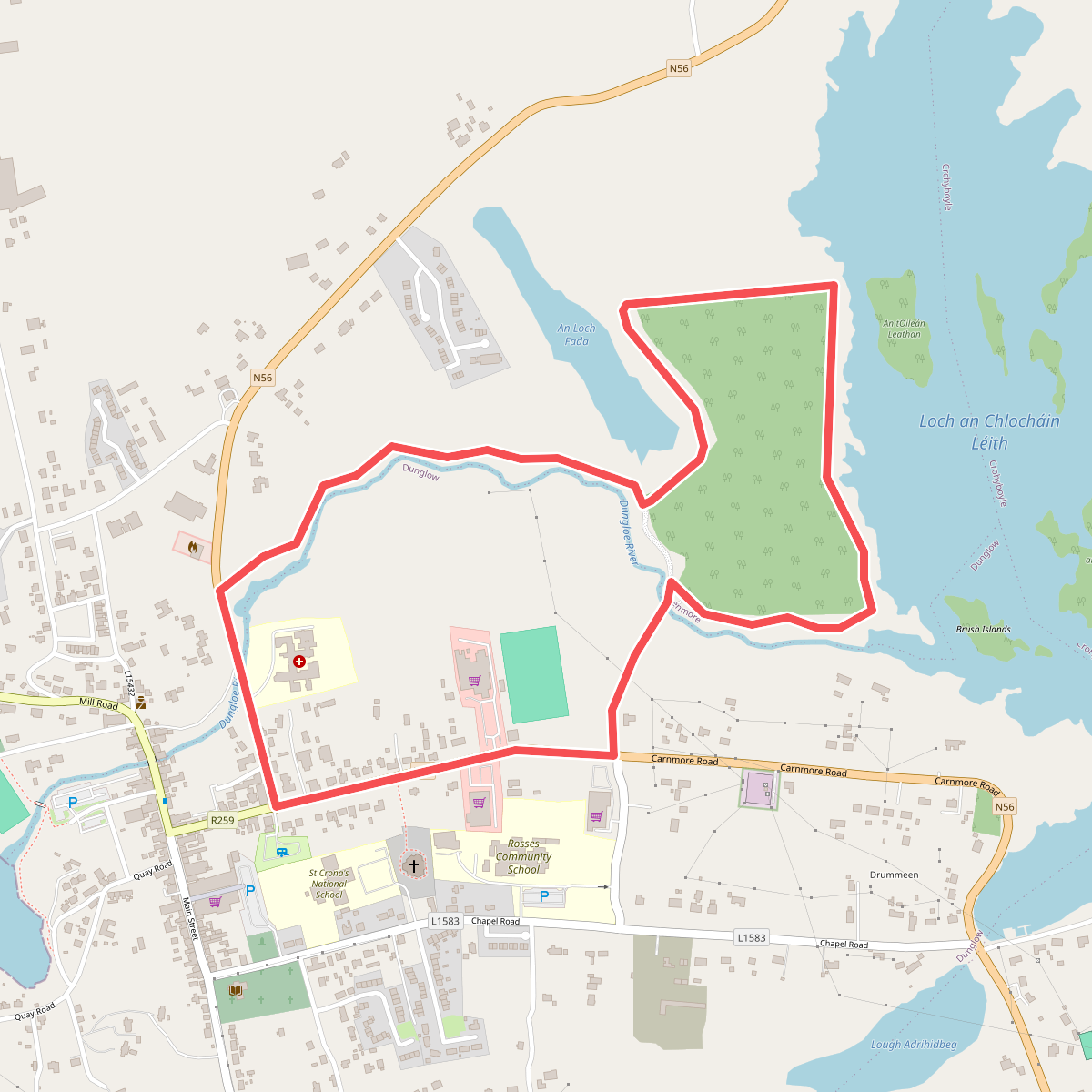 Dungloe River Walk incorporating Cope Mountain Walk