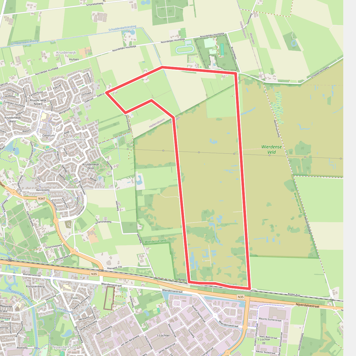 Wierdense Veld - Oranje
