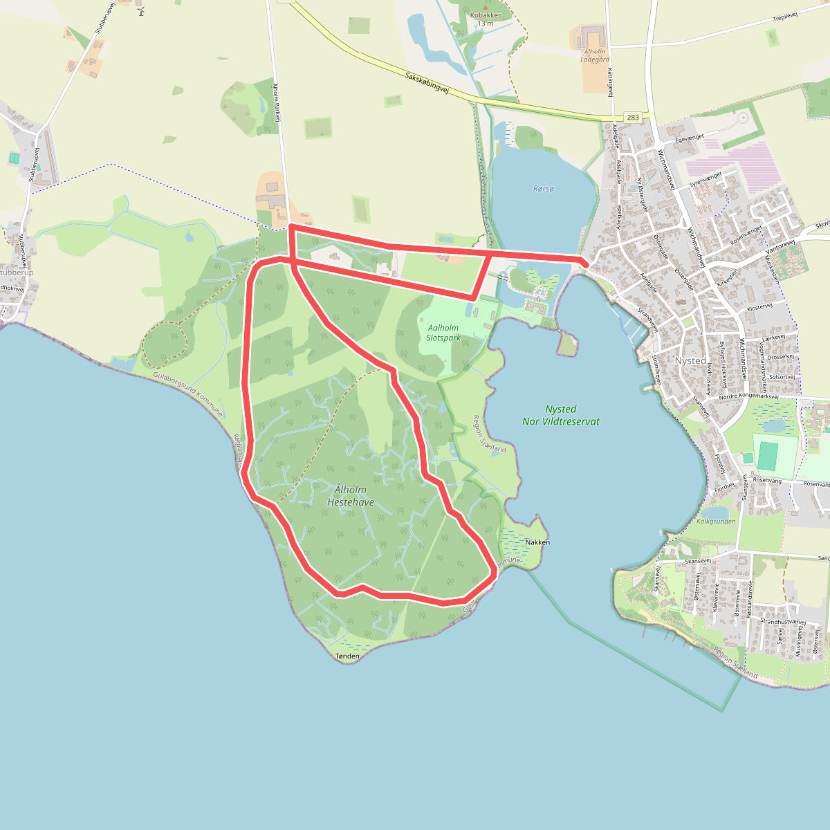 Aalholm Slot rundtur