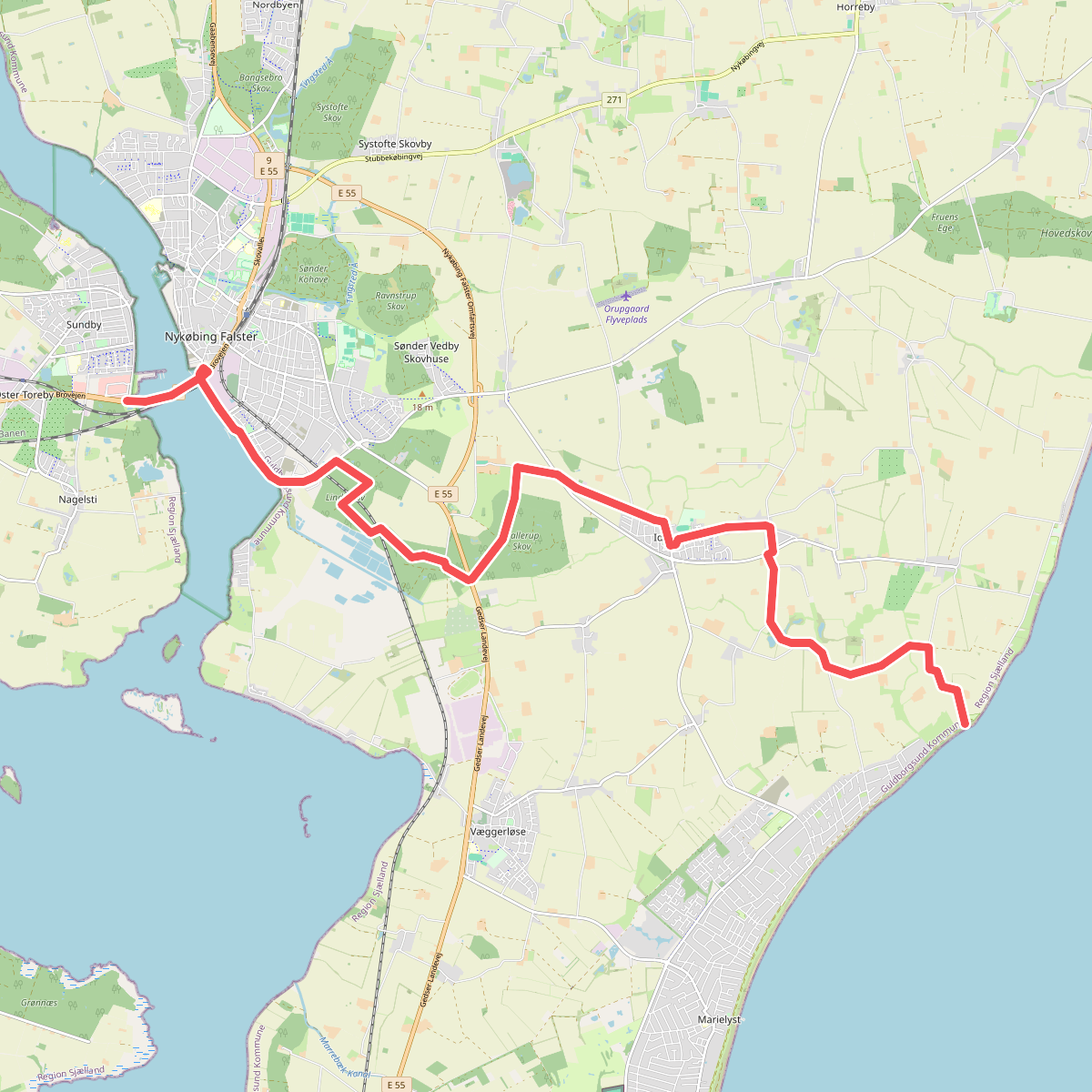 Alternativ rute