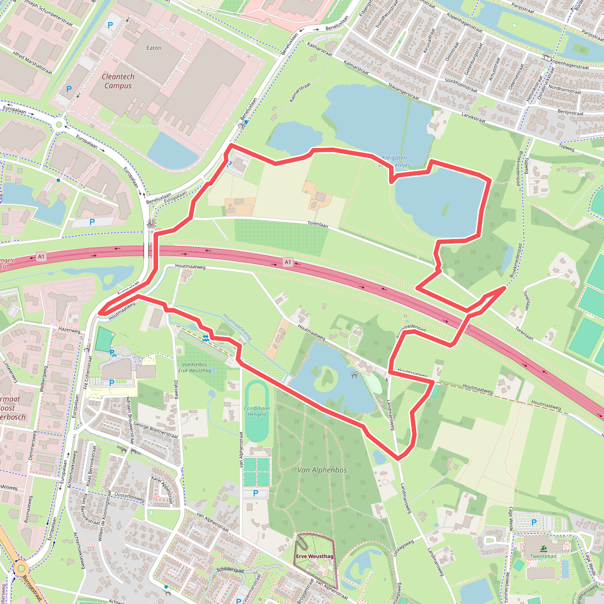 Weusthag - Rood