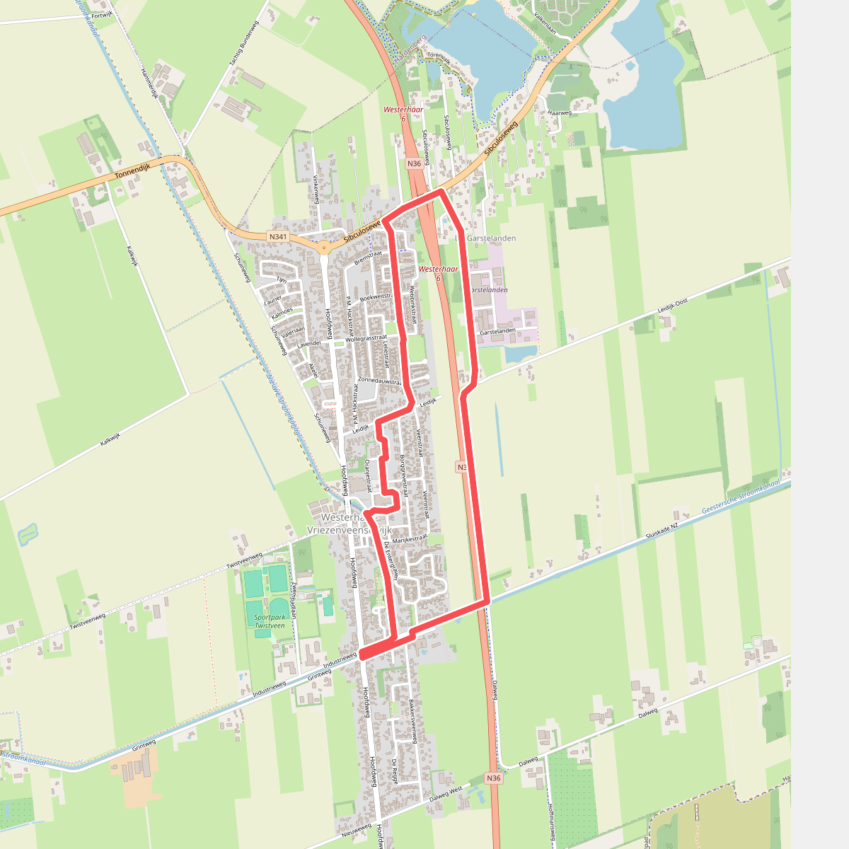 Westerhaar-Vriezenveensewijk - Groen