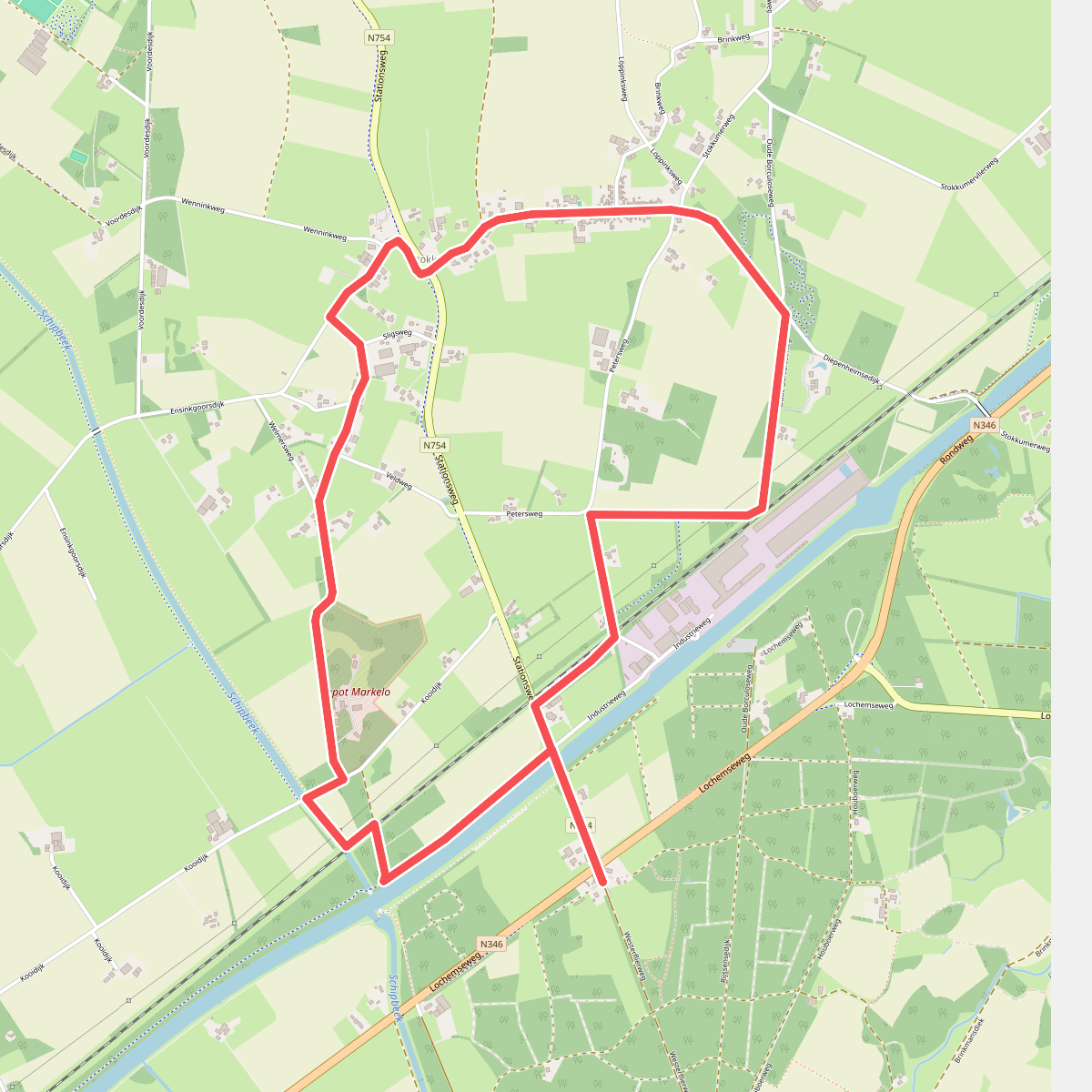 Westerflier - Rood