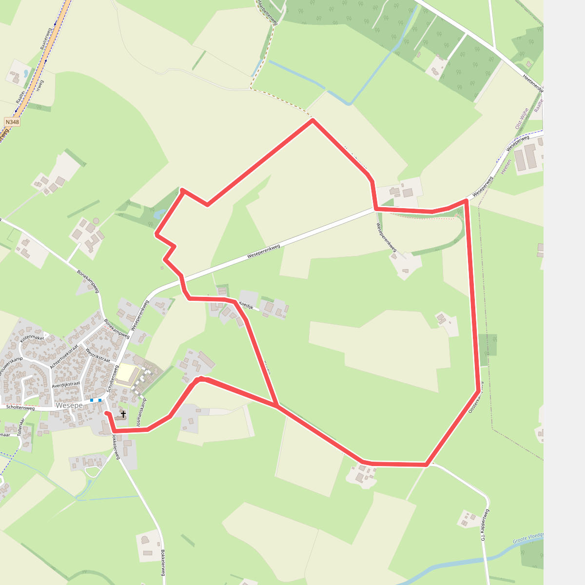 Wesepe - Rood