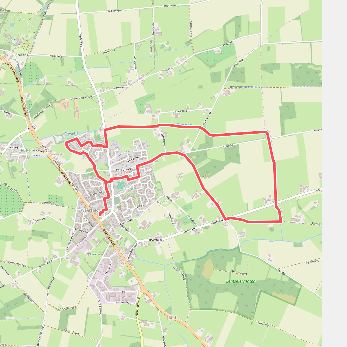 Weerselo - Rood