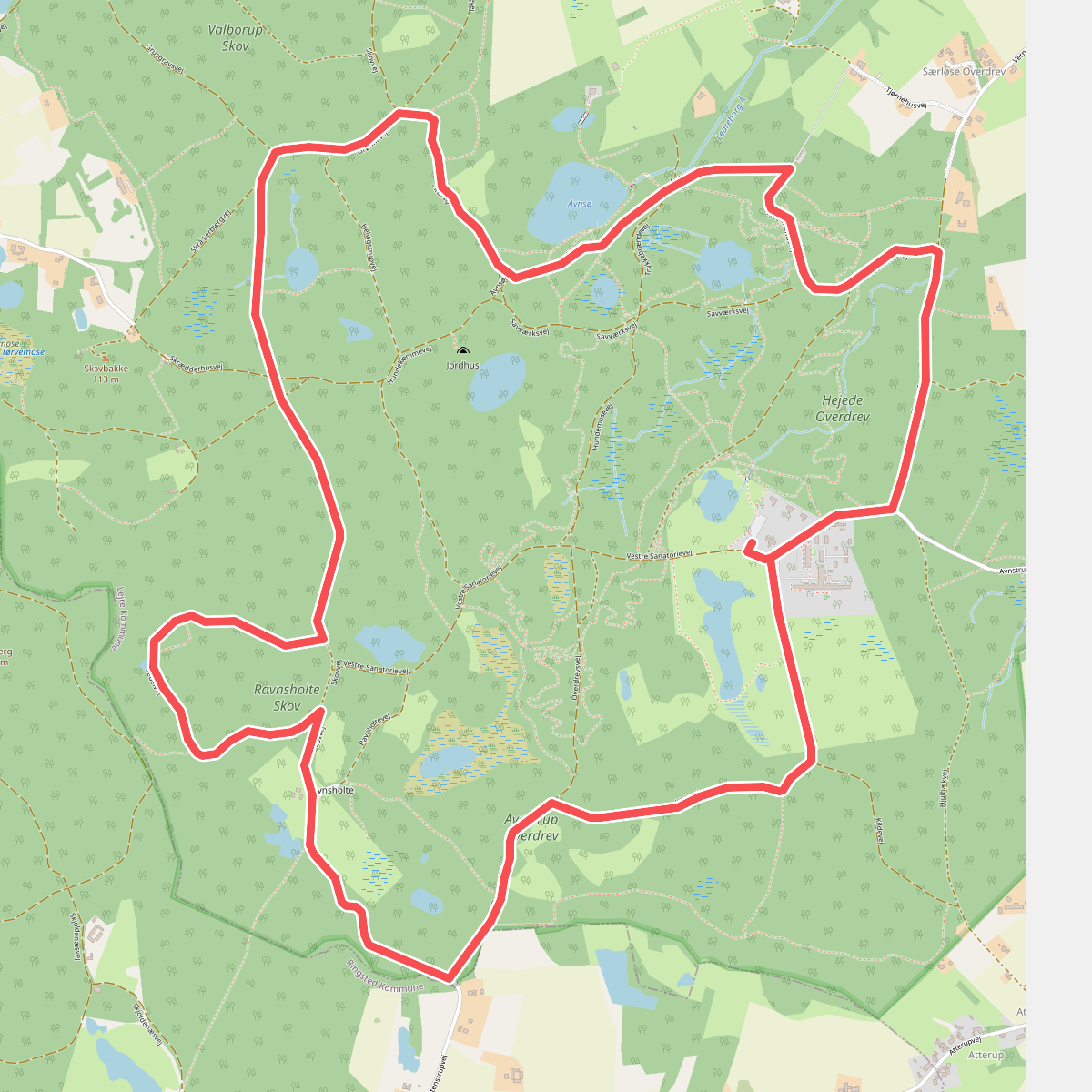 Bidstrupskovene Avnstrup